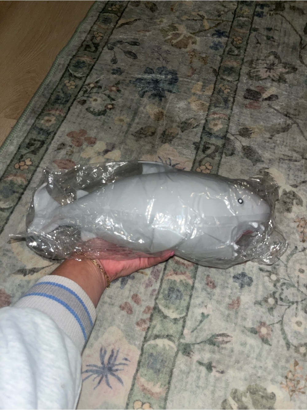 Jumbo shark squishy toy